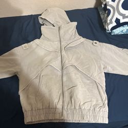 Grey Layered Full Metal Alchemist Jacket 