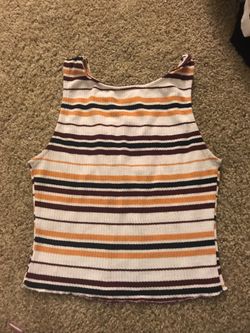 Striped Summer Crop Top