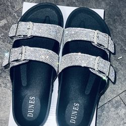 Beautiful women flip flops size (8)  New Never Used only $22