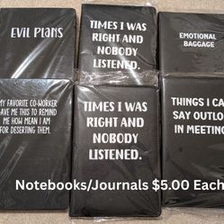 Wide Selection Of Stocking Stuffers!!! Sketchbook/Notebook/Journals