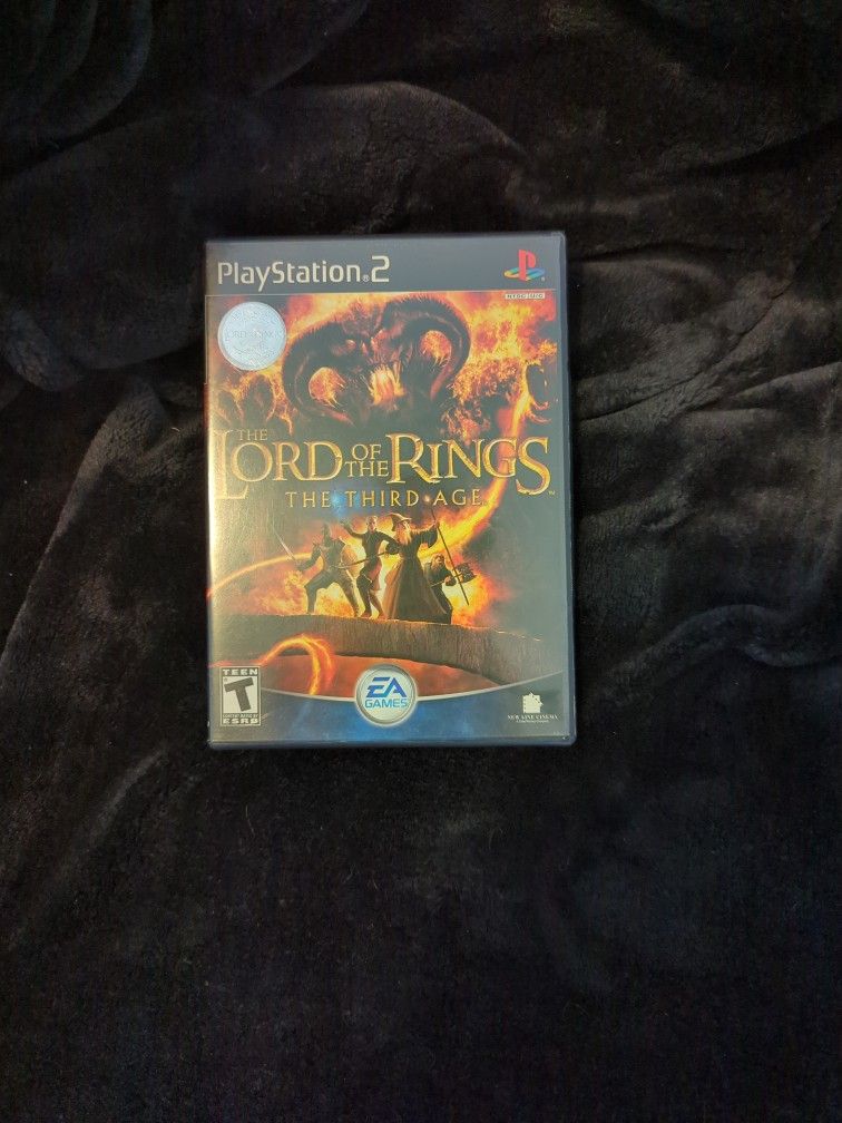 Lord Of The Rings The Third Age PS2