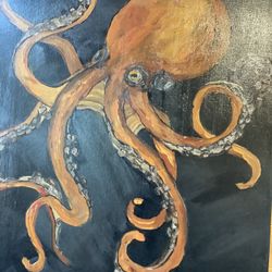 Octopus 🐙 Original Painting 