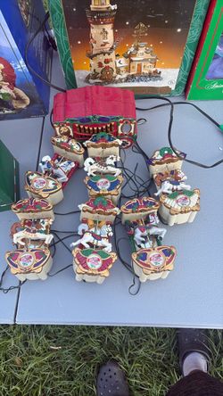 Holiday Carousel 1874 Christmas Light Set
