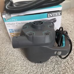 Quick fill Intex air pump