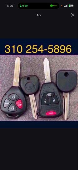 Llaves Y Controles Keys Fobs For cars GM Toyota Honda Dodge Jeep Chrysler Ford Lincoln Nissan Infiniti Cut And Ready