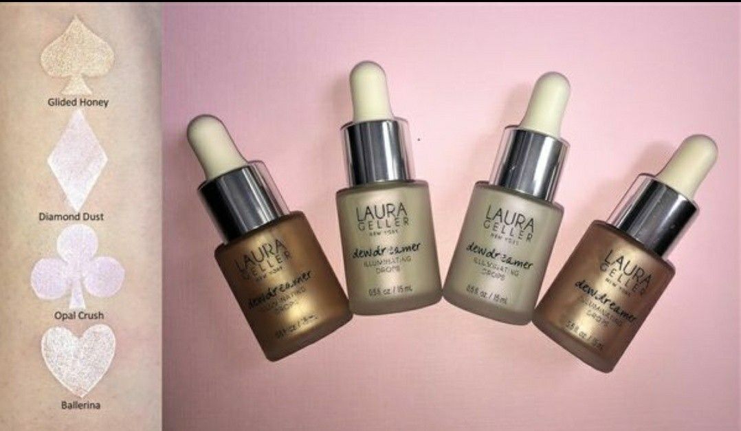 New LAURA GELLER Dewdreamer Illuminating Drops $20 each