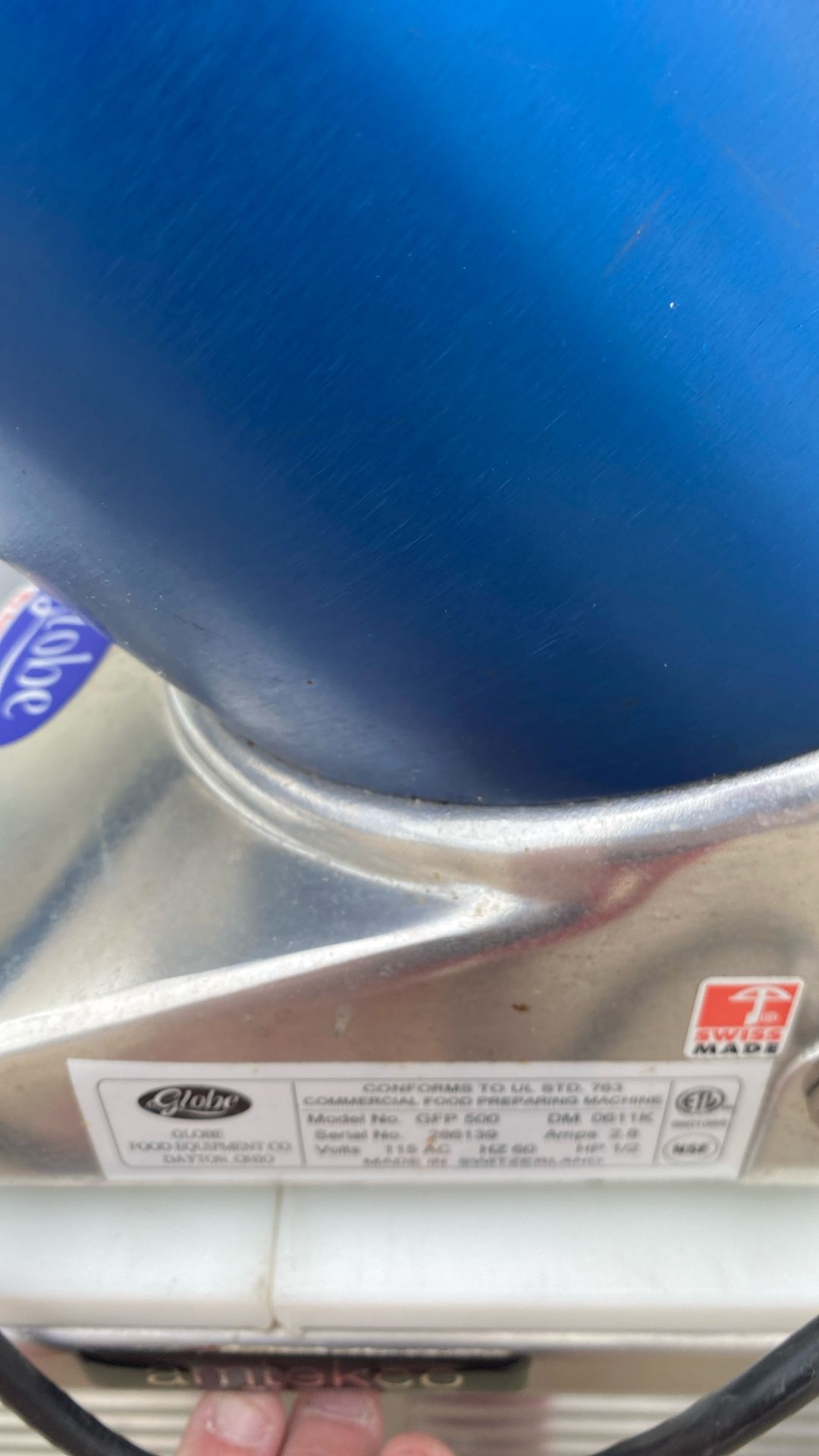 Globe Commercial Food Preparing Machine