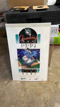 Marlins opening day 1993 inaugural poster BRAND NEW & SEALED