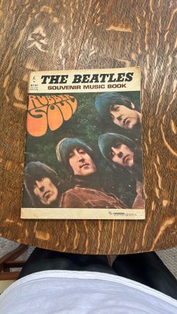 The Beatles Souvenir Music Book From 1965