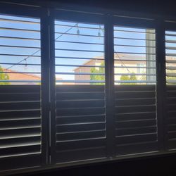 Meritage Home Master Bedroom Window Shutters And Frame