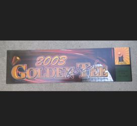 2003 Golden Tee Arcade Marquee