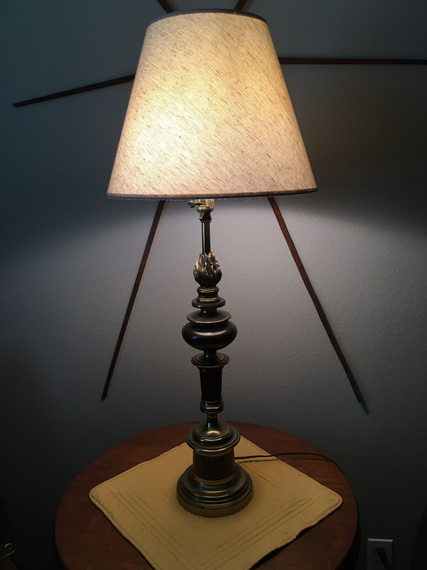 Vintage brass lamp