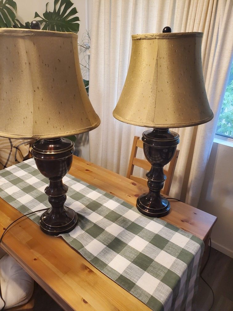 Set Of Night Stand Lamps