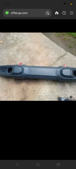 Jeep Wrangler bumper