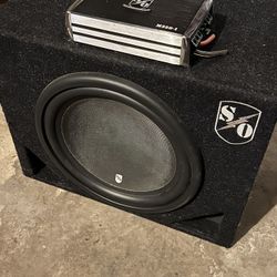 Subwoofer And Amp 