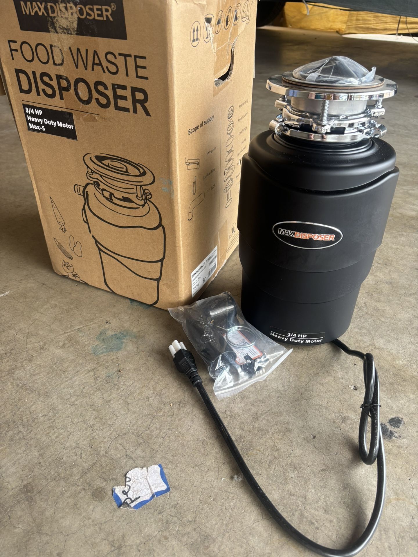 Food Waste Disposer Heavy Duty