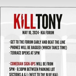Kill Tony Tonight At The Forum