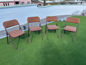 Folding Chairs - Set Of 4