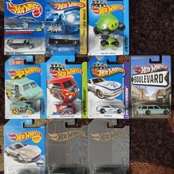 Hot Wheels Lot 7 Of 30! 2013 BOULEVARD DATSUN BLUEBIRD 510 WAGON, 240z, TV Series Batmobile, and more! Selling My Collection!