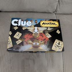 Like New Avatar Clue Board Game