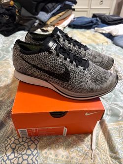 Nike Flyknit Racer 'Oreo 1.0, size men, rare used excellent