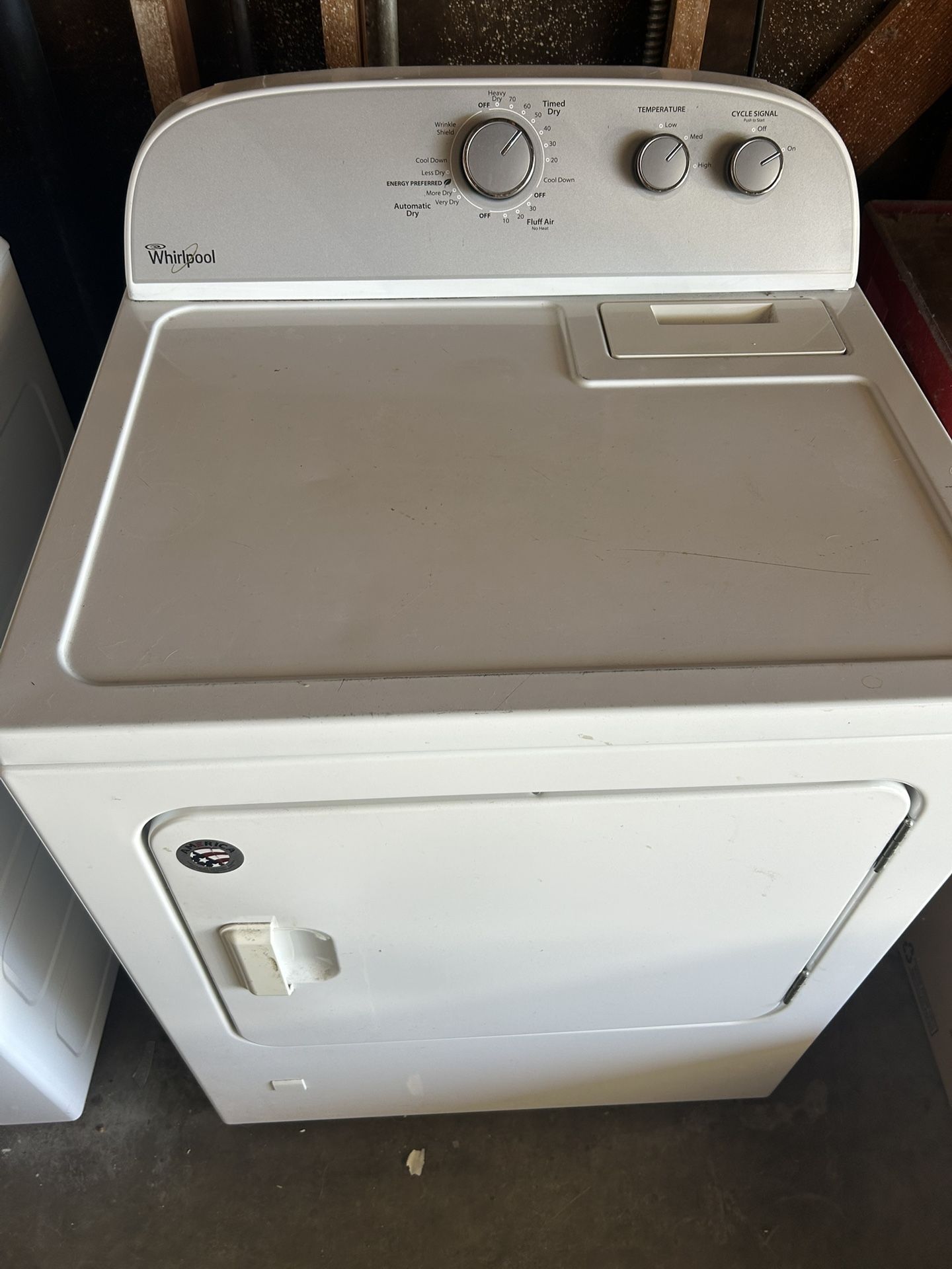 Whirlpool Gas Dryer