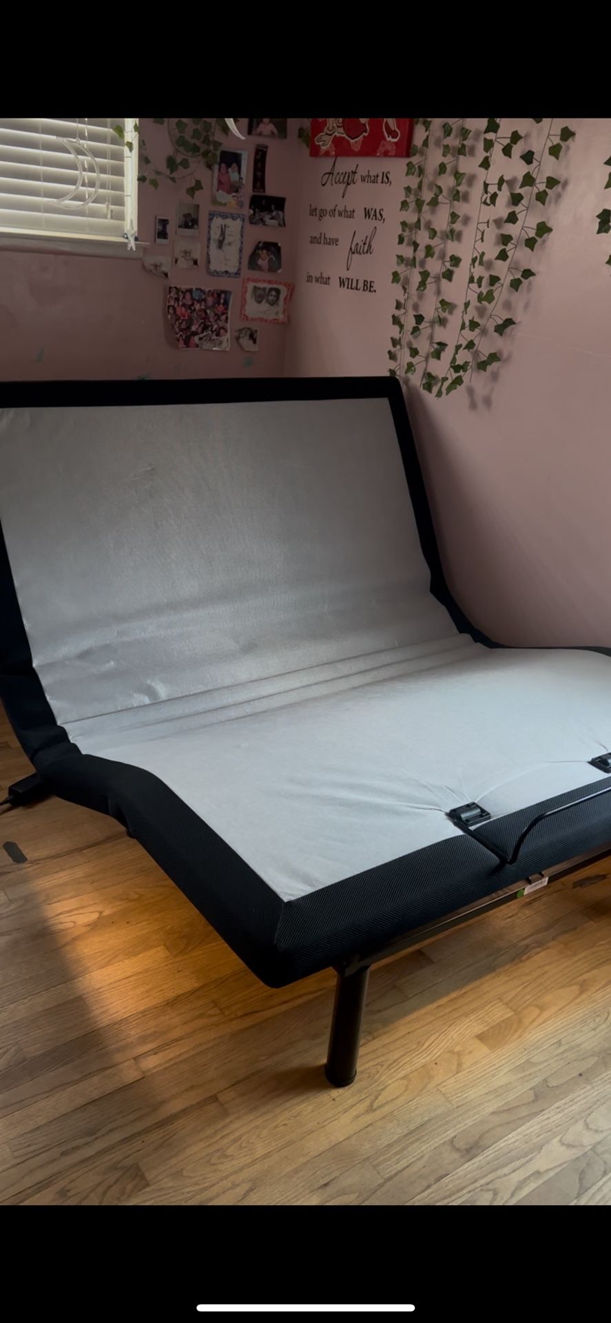 This Is A Queen Size Adjustable Recliner Bed