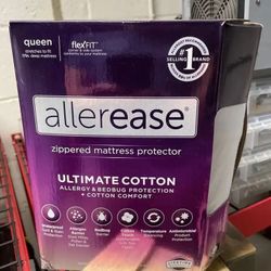 AllerEase Zippered Mattress Protector - Queen