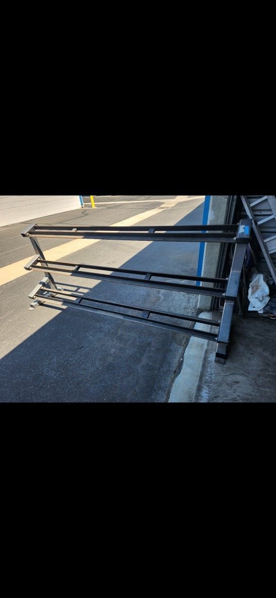 8ft Dumbbells Gym Weights Storage Rack