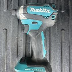 Makita 18V LXT Lithium-Ion Brushless 1/4 in. Cordless Quick-Shift Mode 3-Speed Impact Driver (Tool Only)