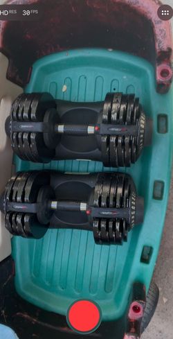 Adjustable dumbbells