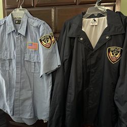 IRSC Criminal Justice Academy Shirts And Jacket 
