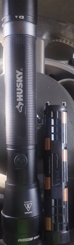 Husky Flash Light Rechargeable