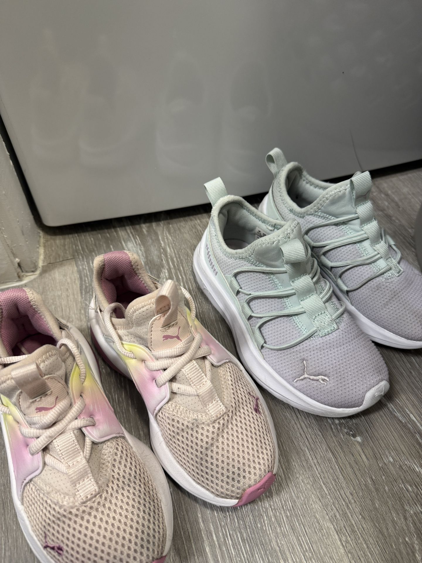 Girls Puma Shoes Size 11-11.5