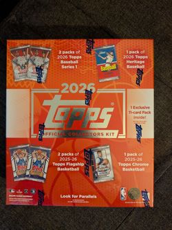 2026 Topps collectors kit Wave 1 basketball baseball packs binder