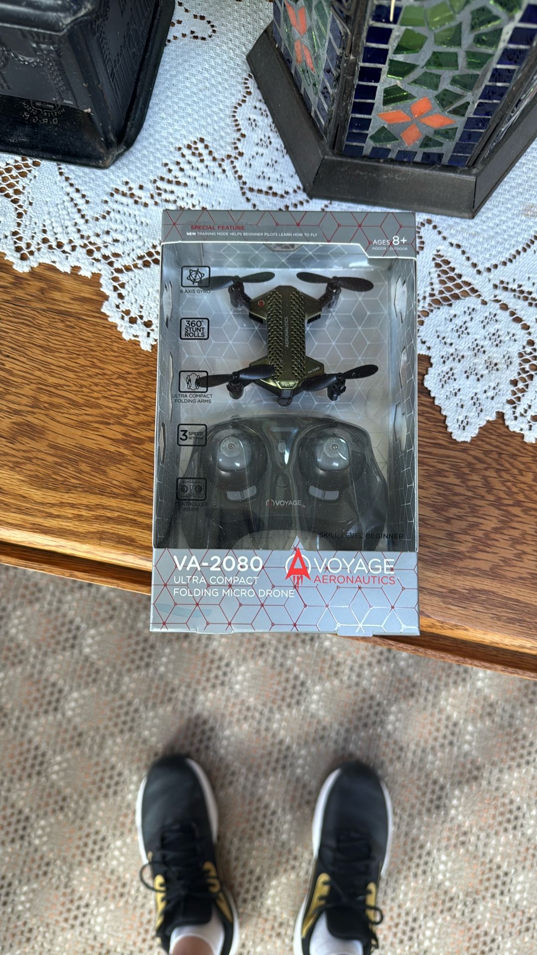 Ultra compact, folding micro drone