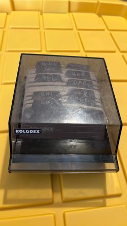 Vintage Rolodex