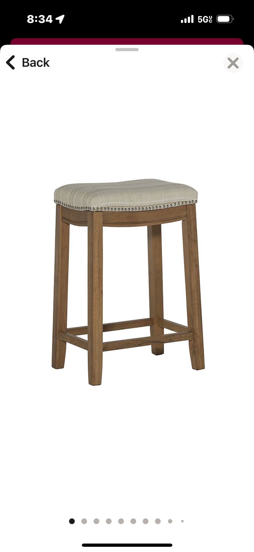 Counter Stools (saddle)