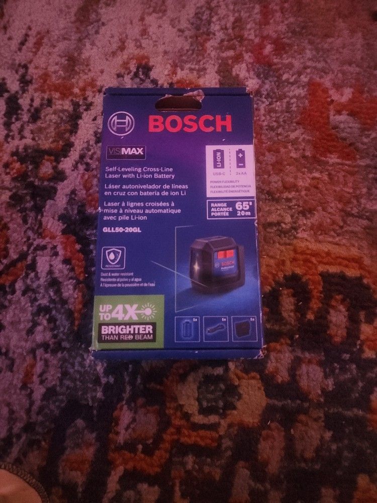 Bosch Laser Leveler 65 Ft Range
