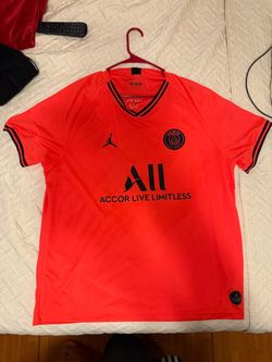 Nike Air Jordan PSG Soccer Jersey Men XXL Paris Saint Germaine 19/20 Away
