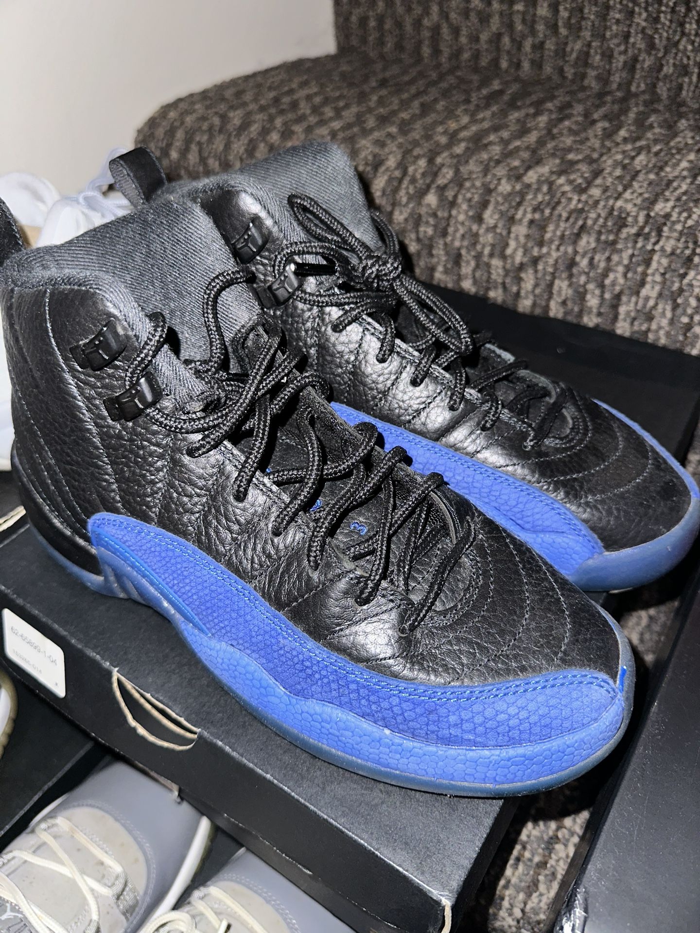 AIR JORDAN RETRO 12 ROYAL BLUE/BLACK