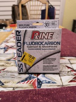 FISHING  P/LINE  FLUOROCARBON 30 LB 100 YDS 