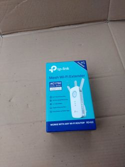 TP-LINK AC1750 Dual Band Mesh Wi-Fi Extender  RE450