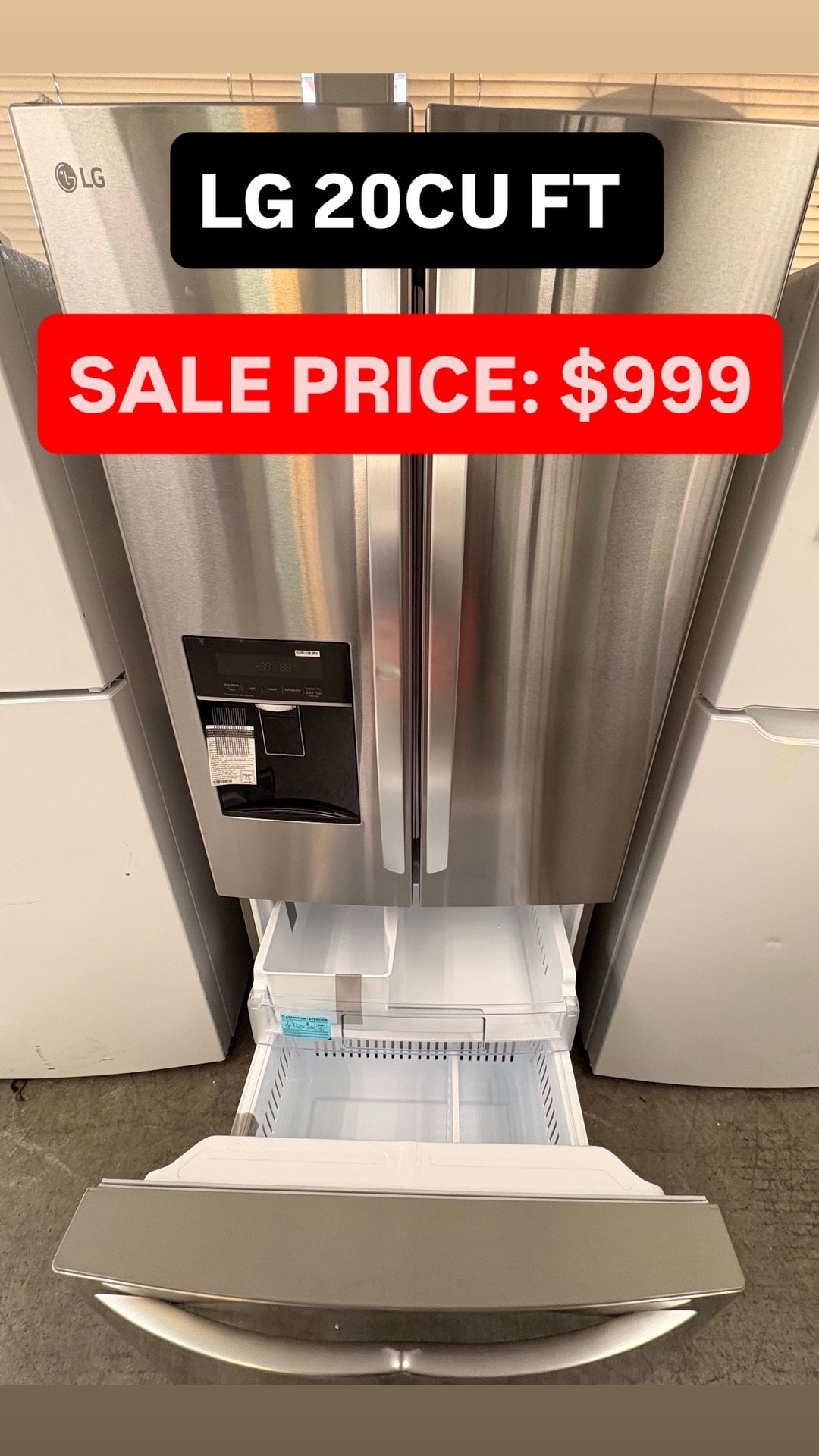 Lg Refrigerator Apt Size