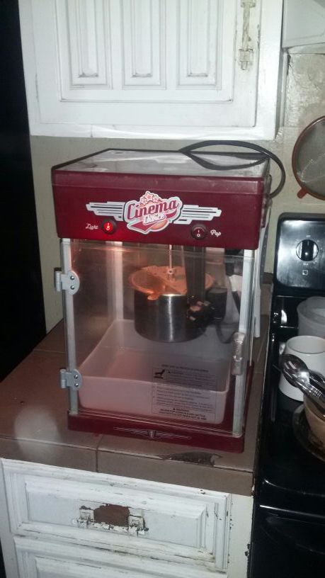 Cinema Choice Movie Theater Style Popcorn Popper Oil Kettle Popper