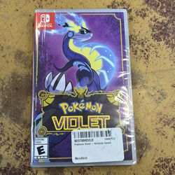 Nintendo switch games Pokémon violet