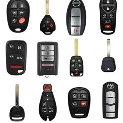 Car Keys, Remotes, Flip Keys, Key Fob, All Lost Keys 