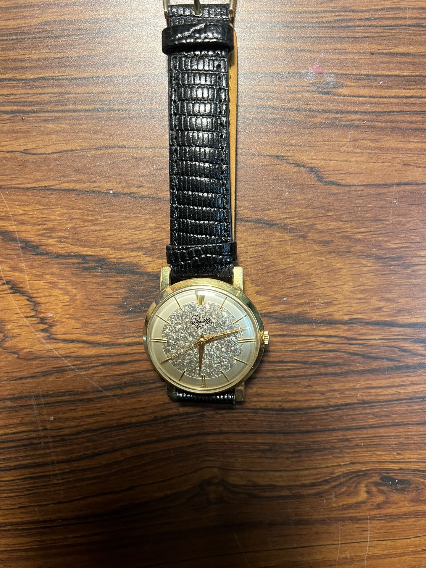 Piquette 14k gold Automatic men's Watch