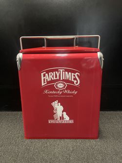 Early Times Kentucky Whiskey Vintage Style Cooler 