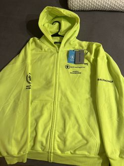 Balenciaga World hunger hoodie Zip Up